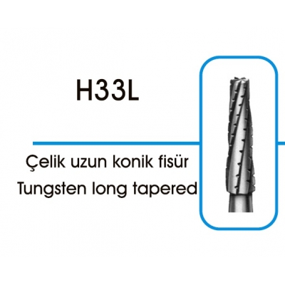 Tungsten Long Tapered H33L